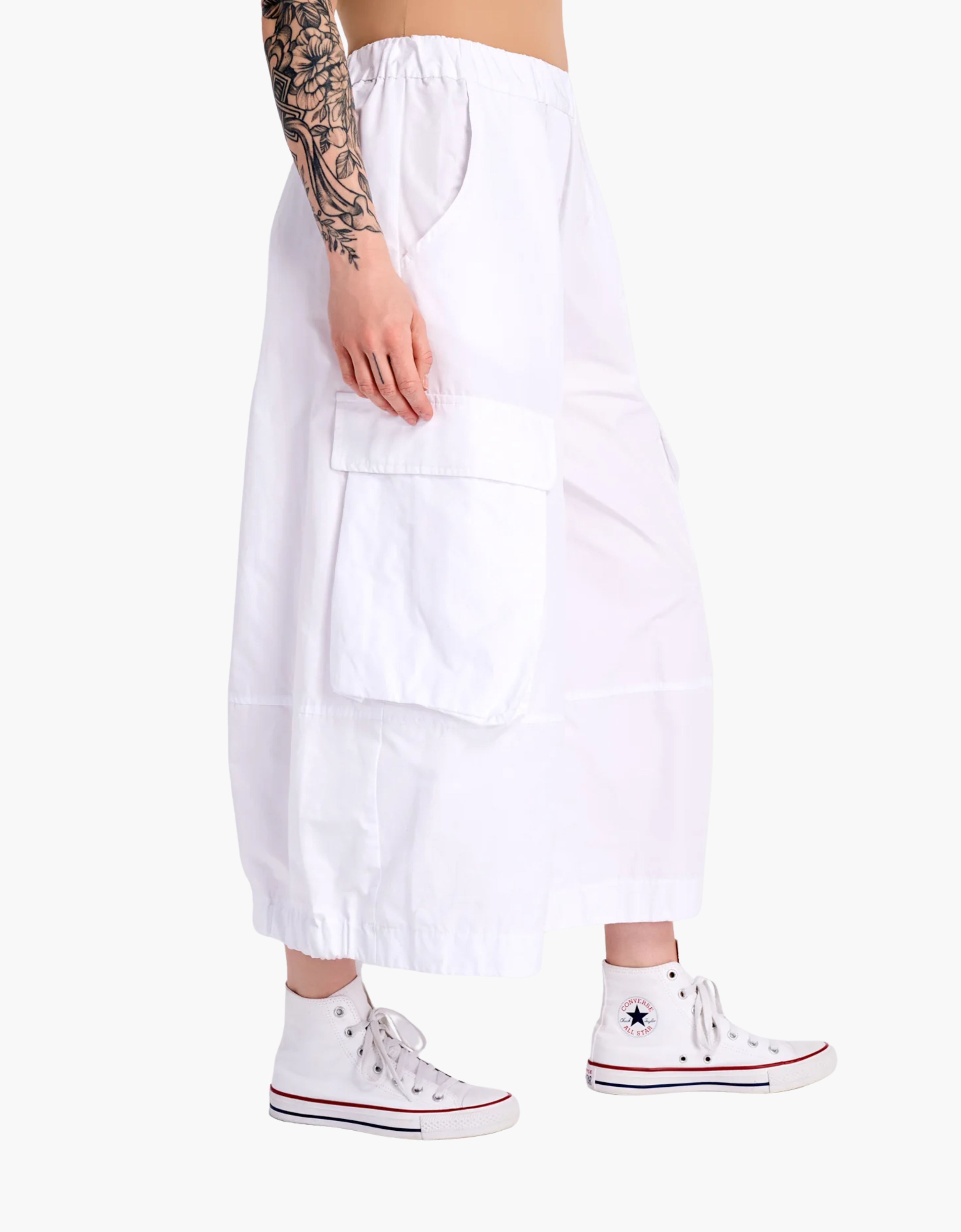 Pantalon cargo amplio "Swish"