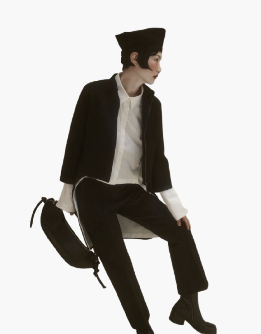 Cardigan tipo frac "Hira"