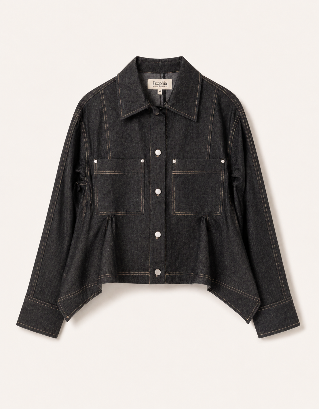 Chaqueta vaquera evasé "Truffle"