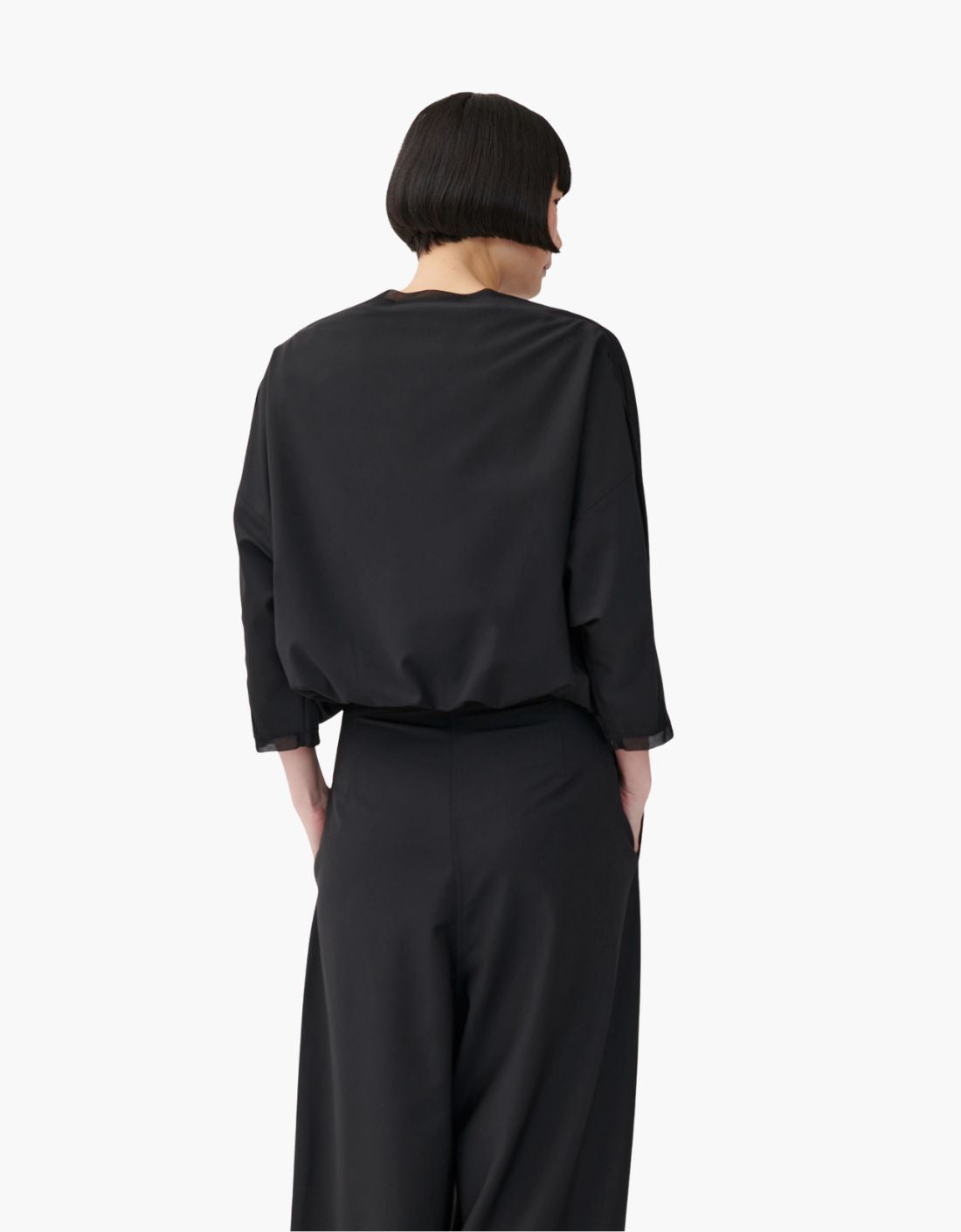 Blusa corta globo "Freya"