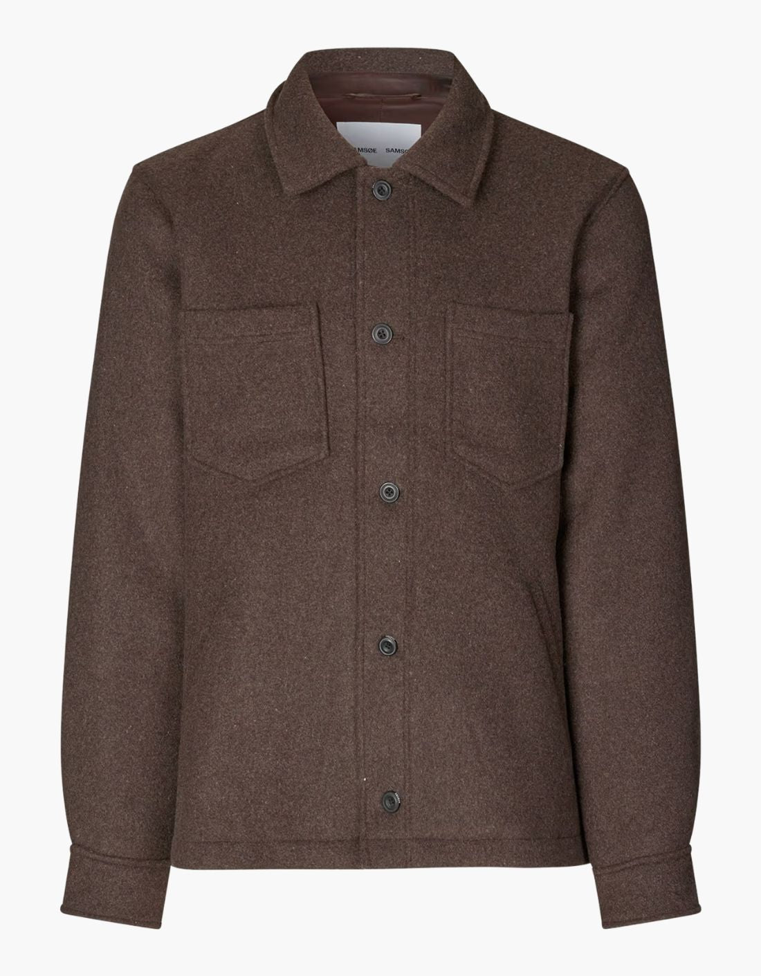 "Pally" wool overshirt jacket
