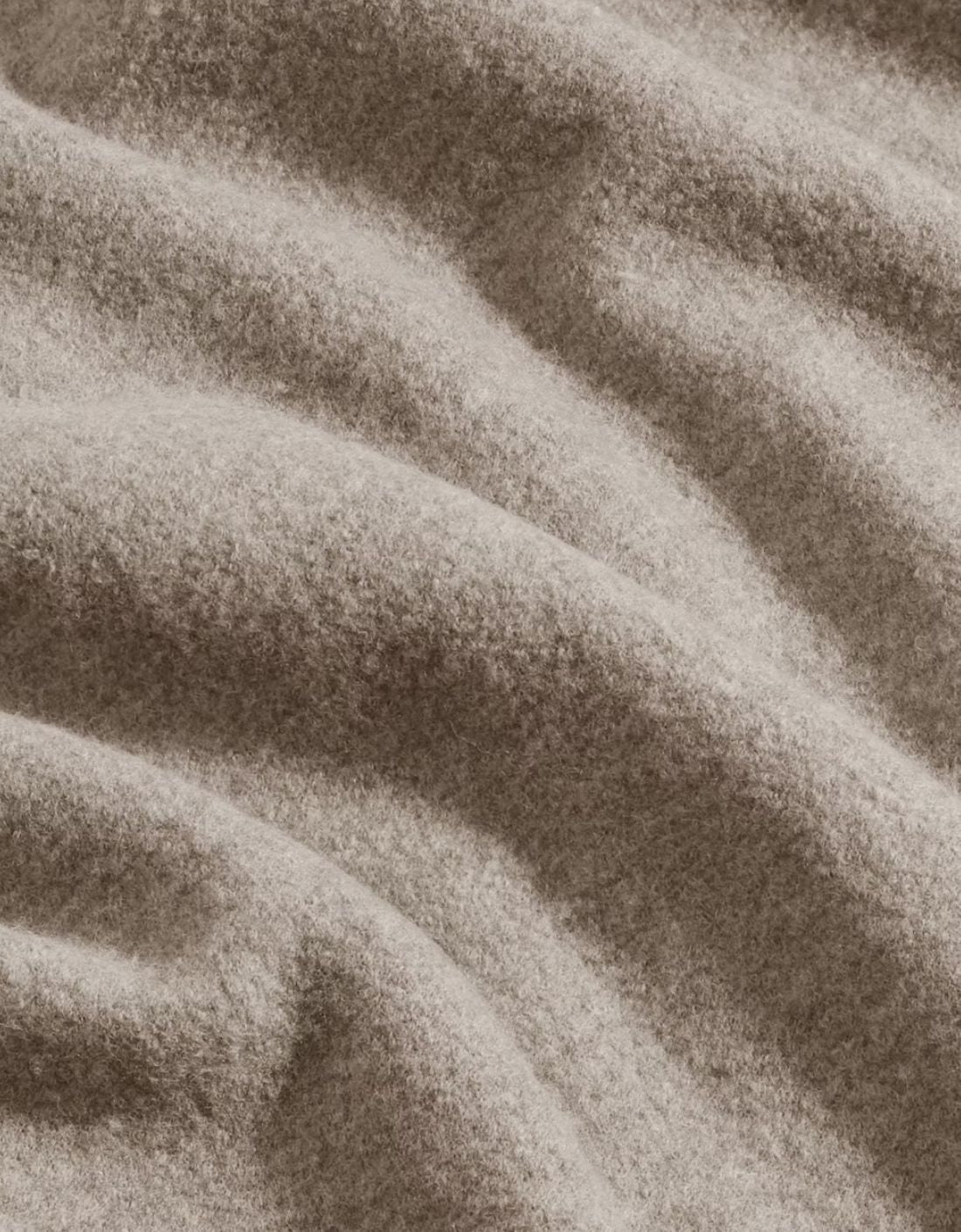 Chaleco lana afieltrada "Boiled"