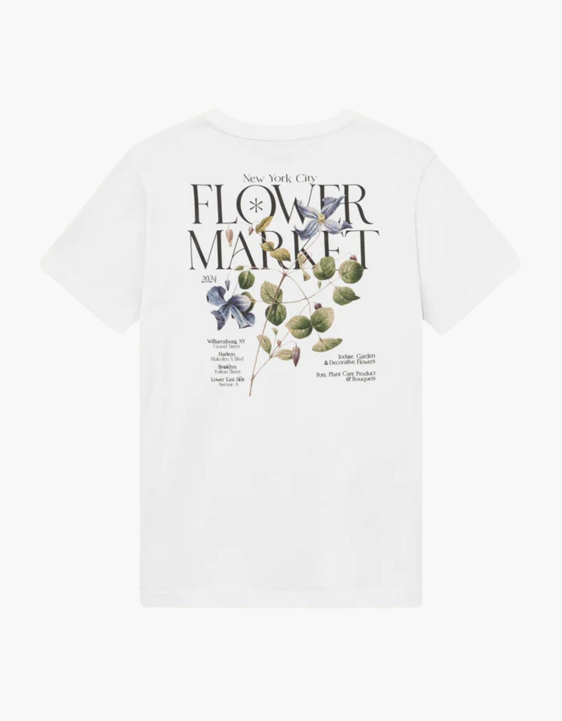 T-shirt en coton « Brady Flowermarket »