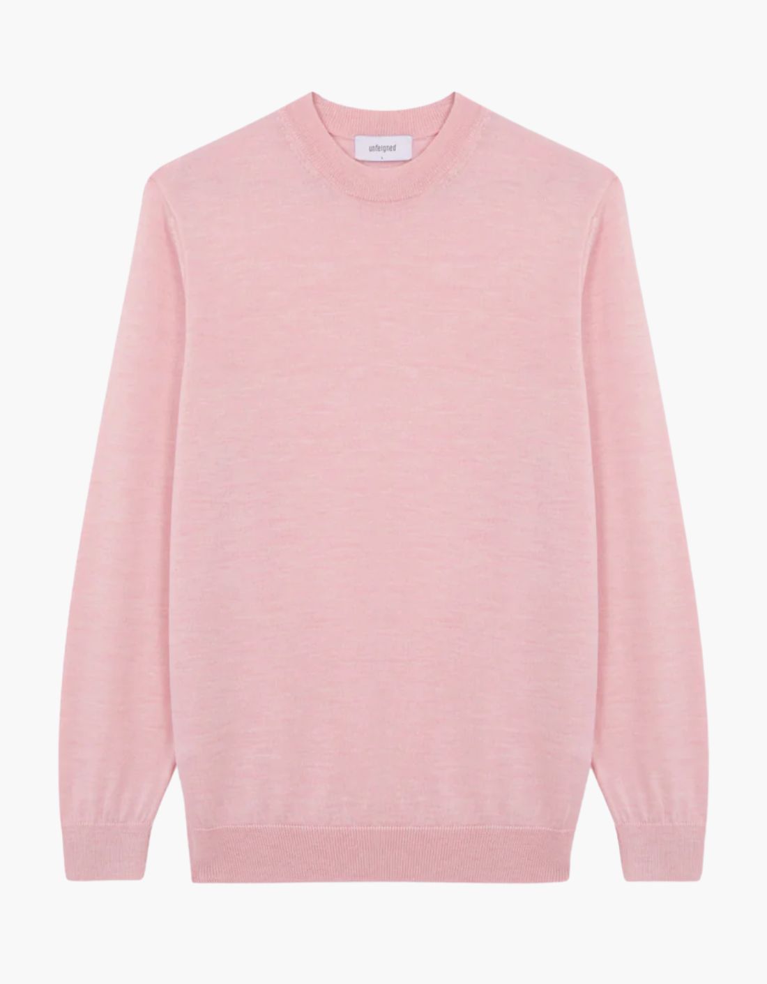 Jersey merino "CREWNECK"