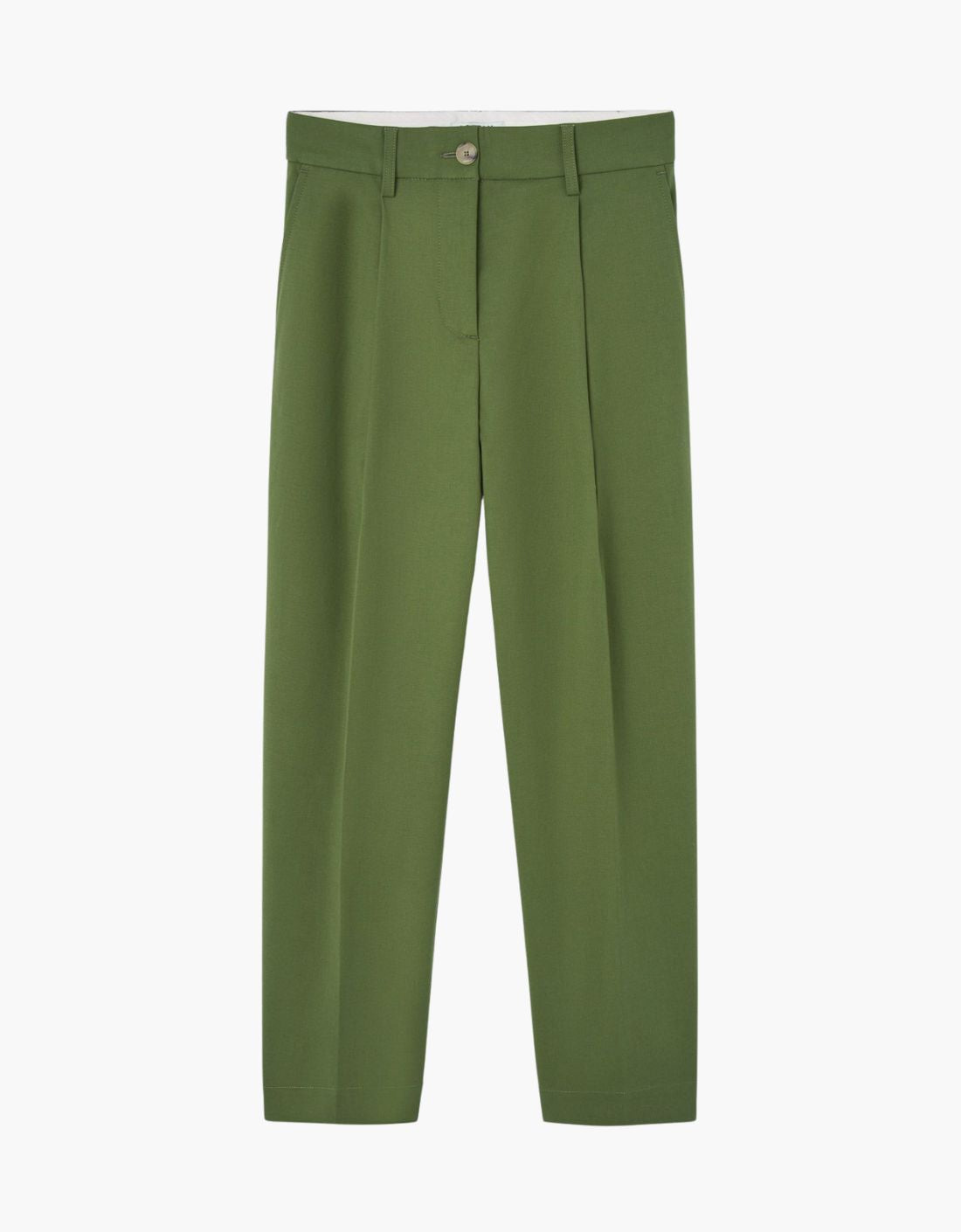 Pantalon tiro alto pinzas "Marina"