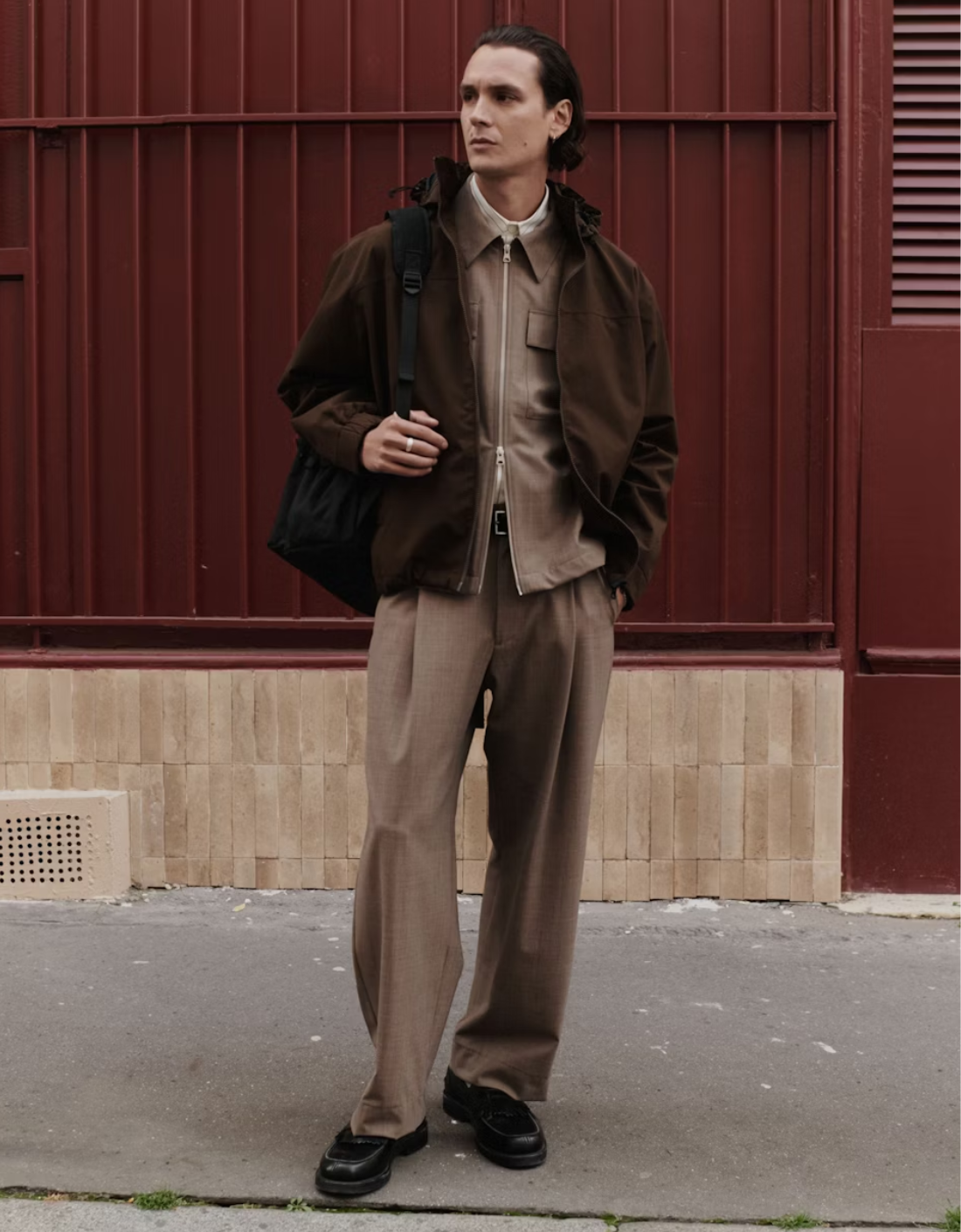 Pantalón corte relajado "Kay"