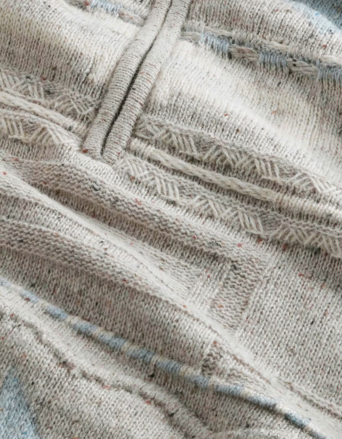 "William" half-zip sweater