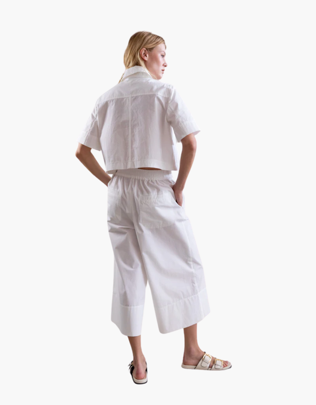 Bolero algodon cropped