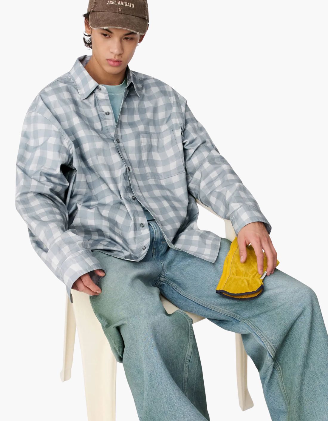 Camisa manga larga "Disort Gingham"