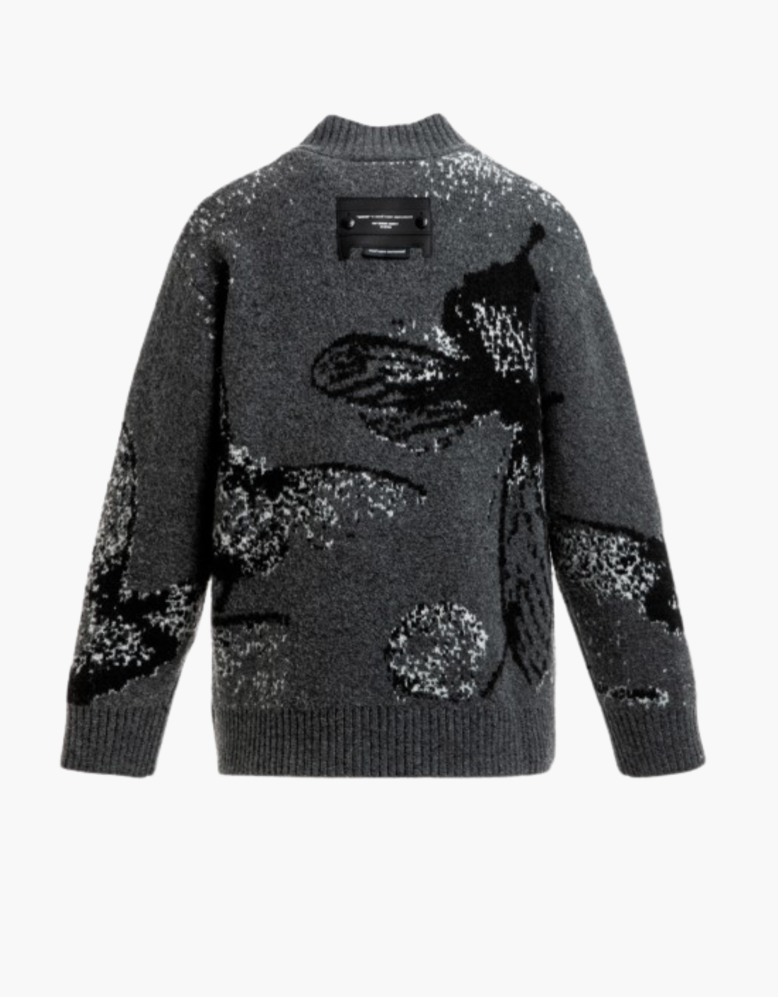 Cardigan con zipper "Butterfly" - MWM