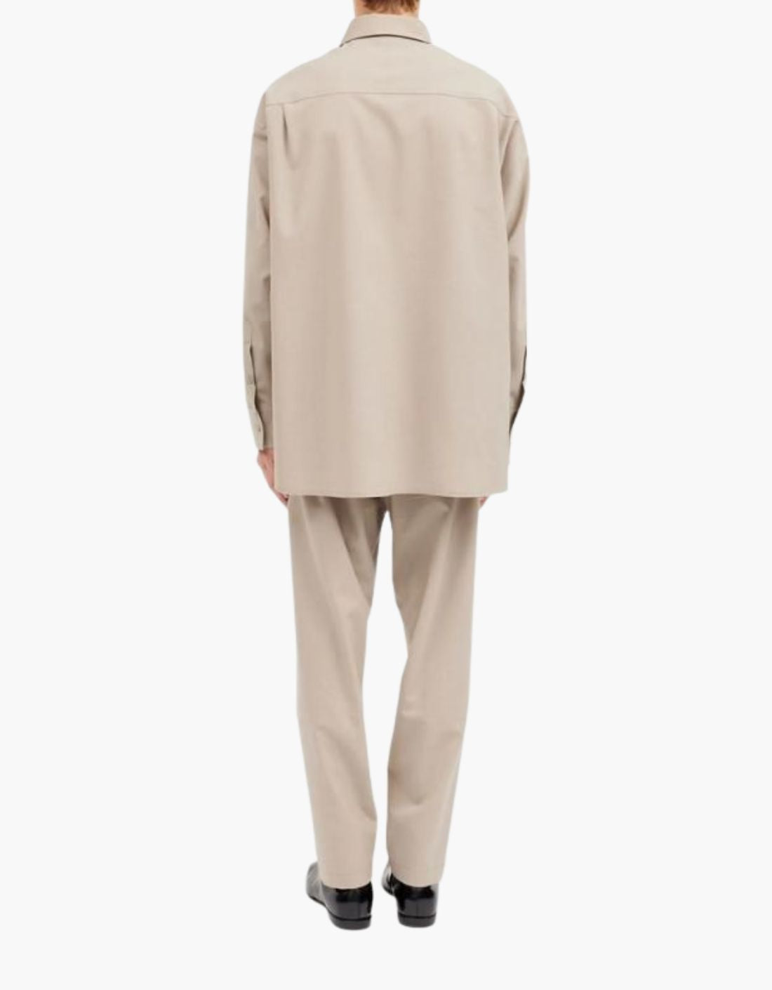 Camisa con parches mezcla lana - MM6