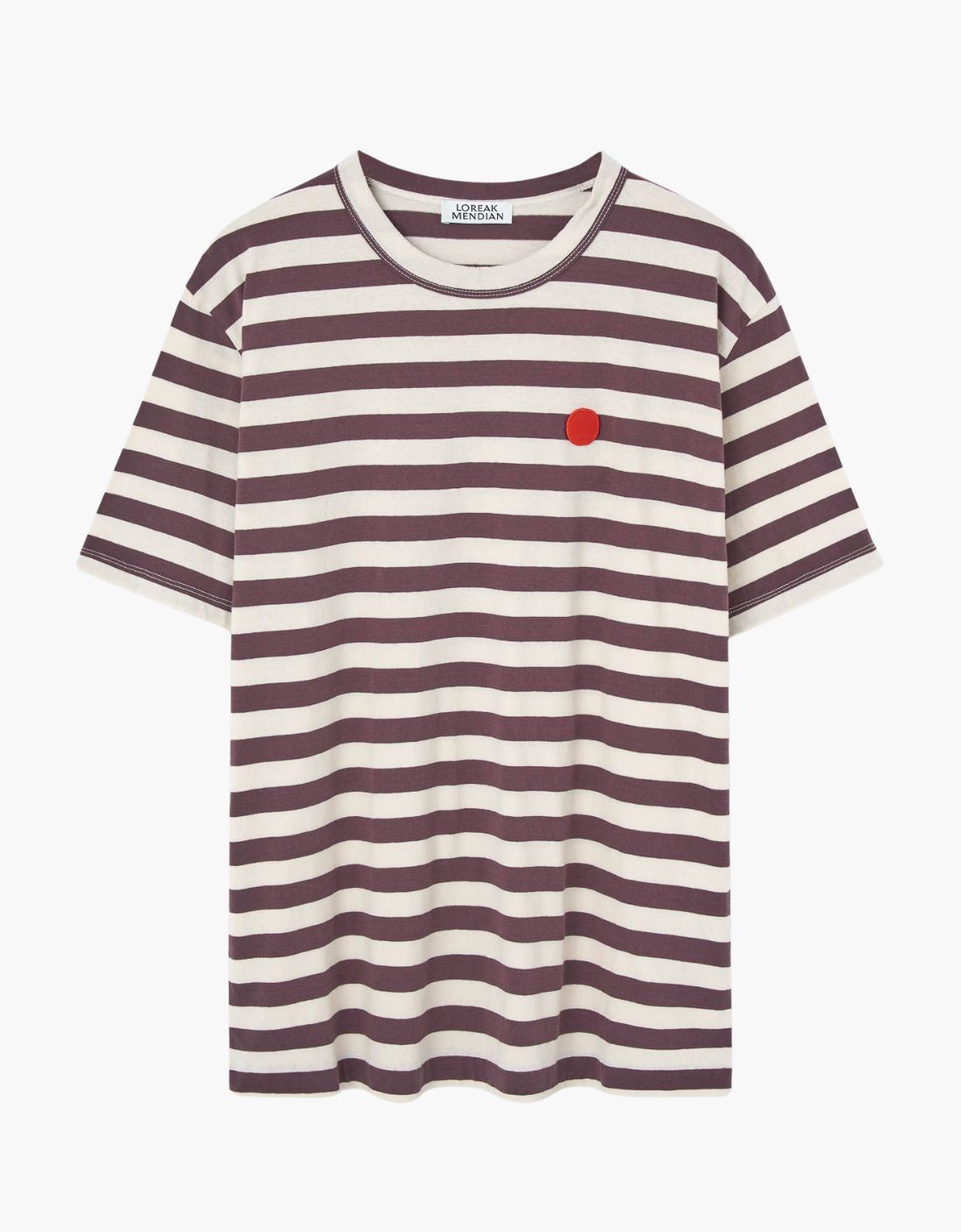 Camiseta de rayas "Azpi Dot"