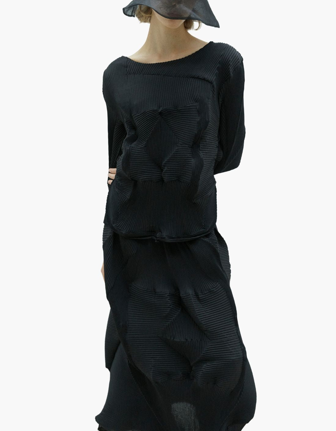 Blusa pliegues "Vento"