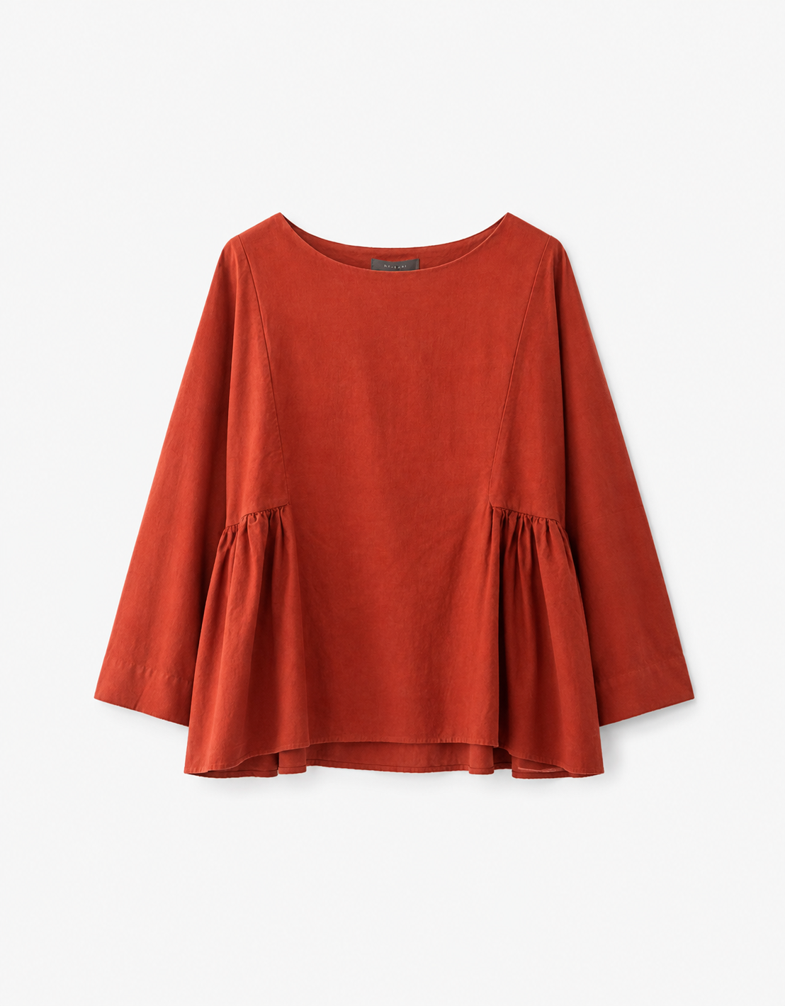 Blusa algodón "Arricci Fianco"
