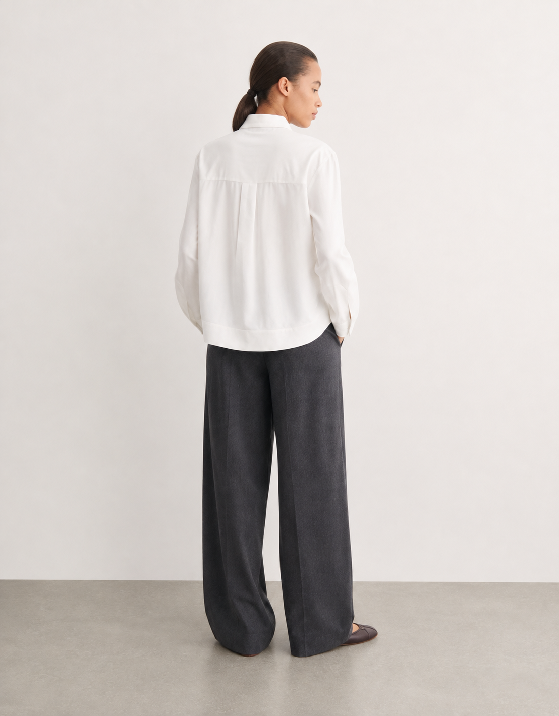 Blusa manga larga algodón "Alpino"