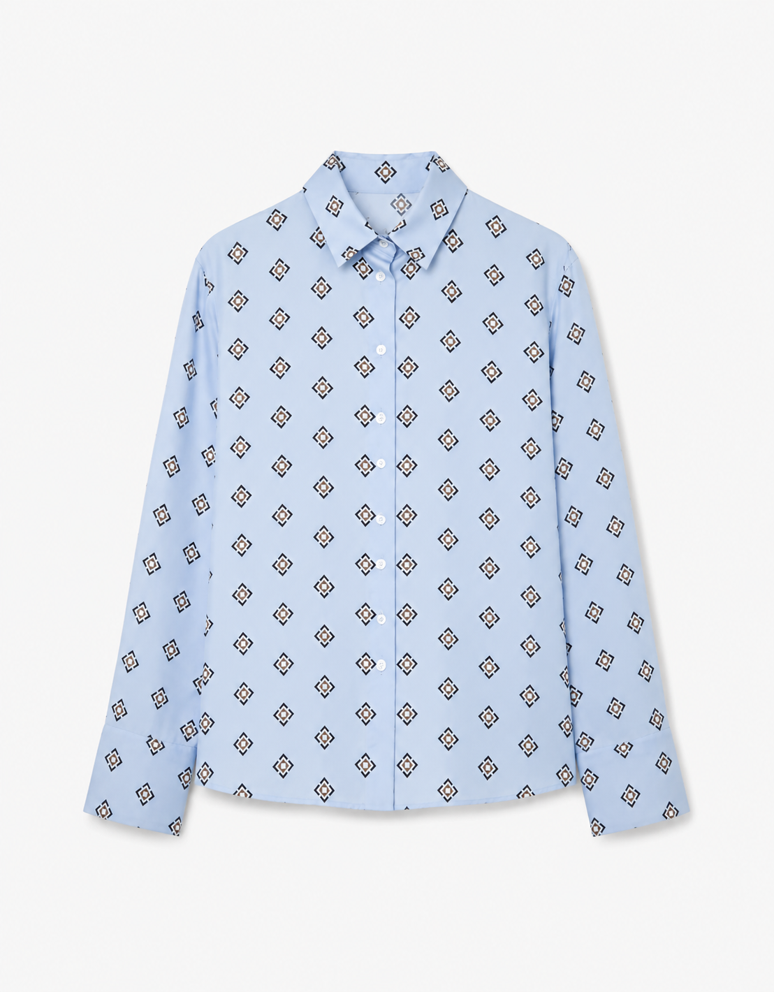 Camisa estampado rombos "Disco"