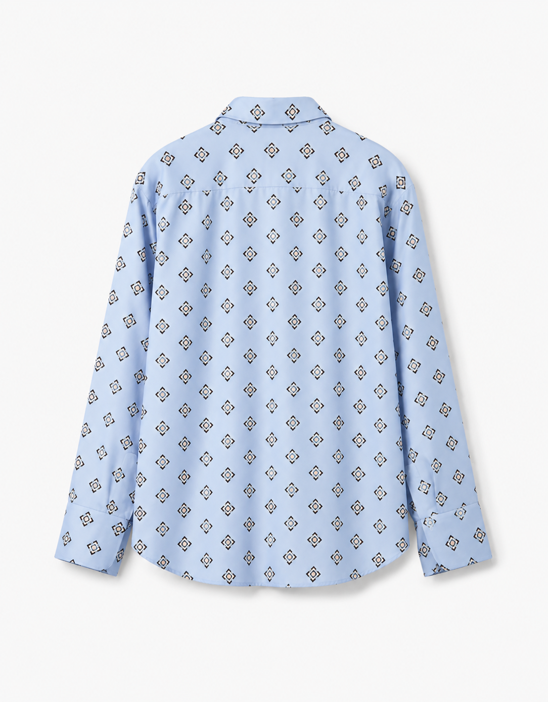 Camisa estampado rombos "Disco"