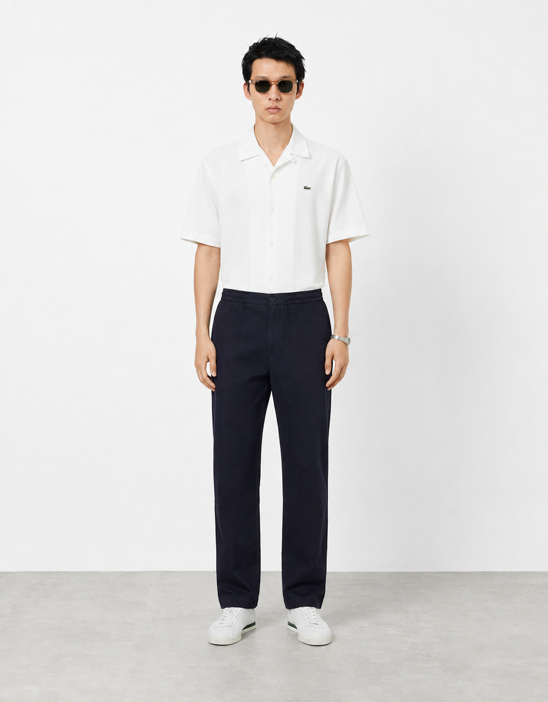 Pantalon chino sarga