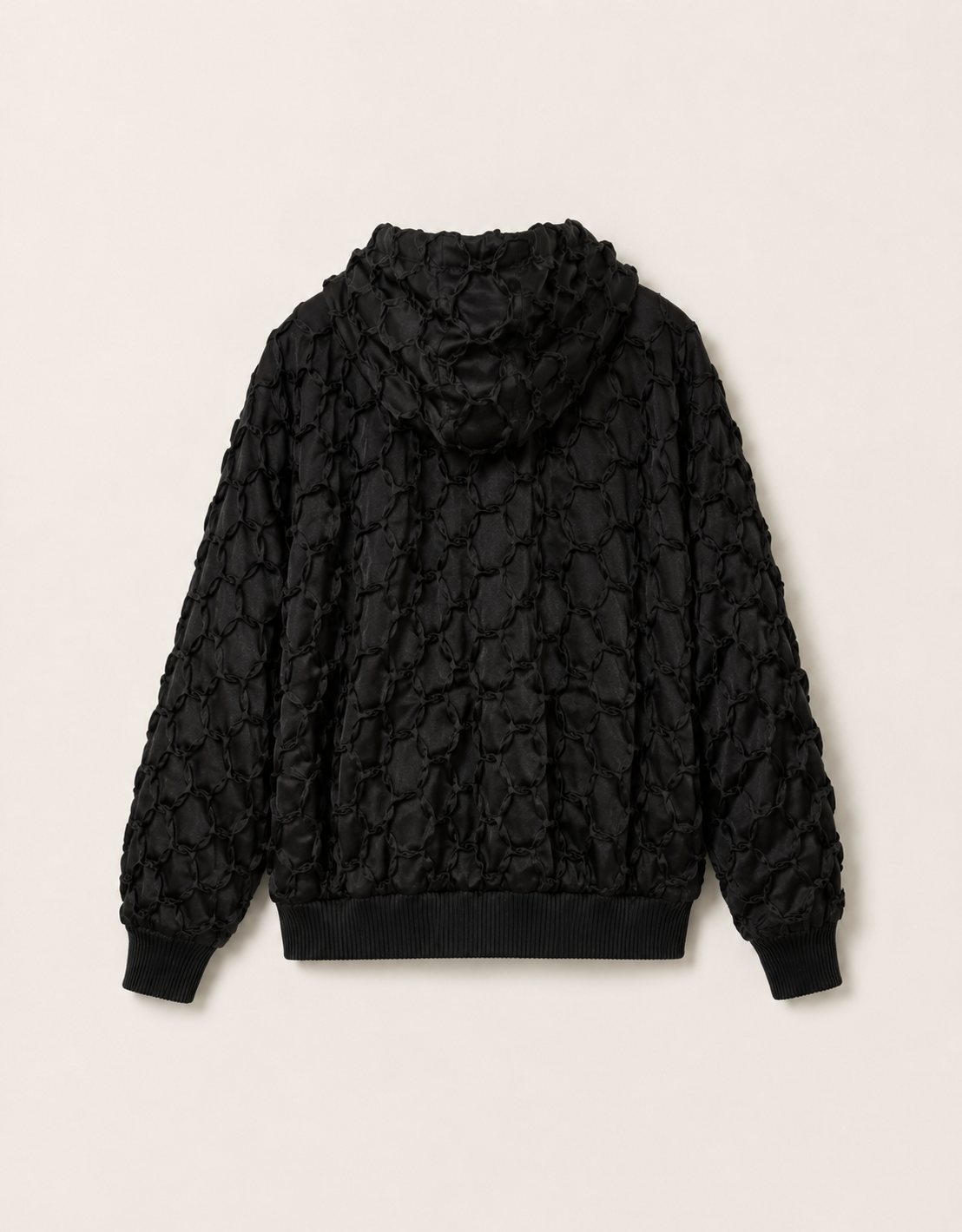 Chaqueta satinada "Geometric"