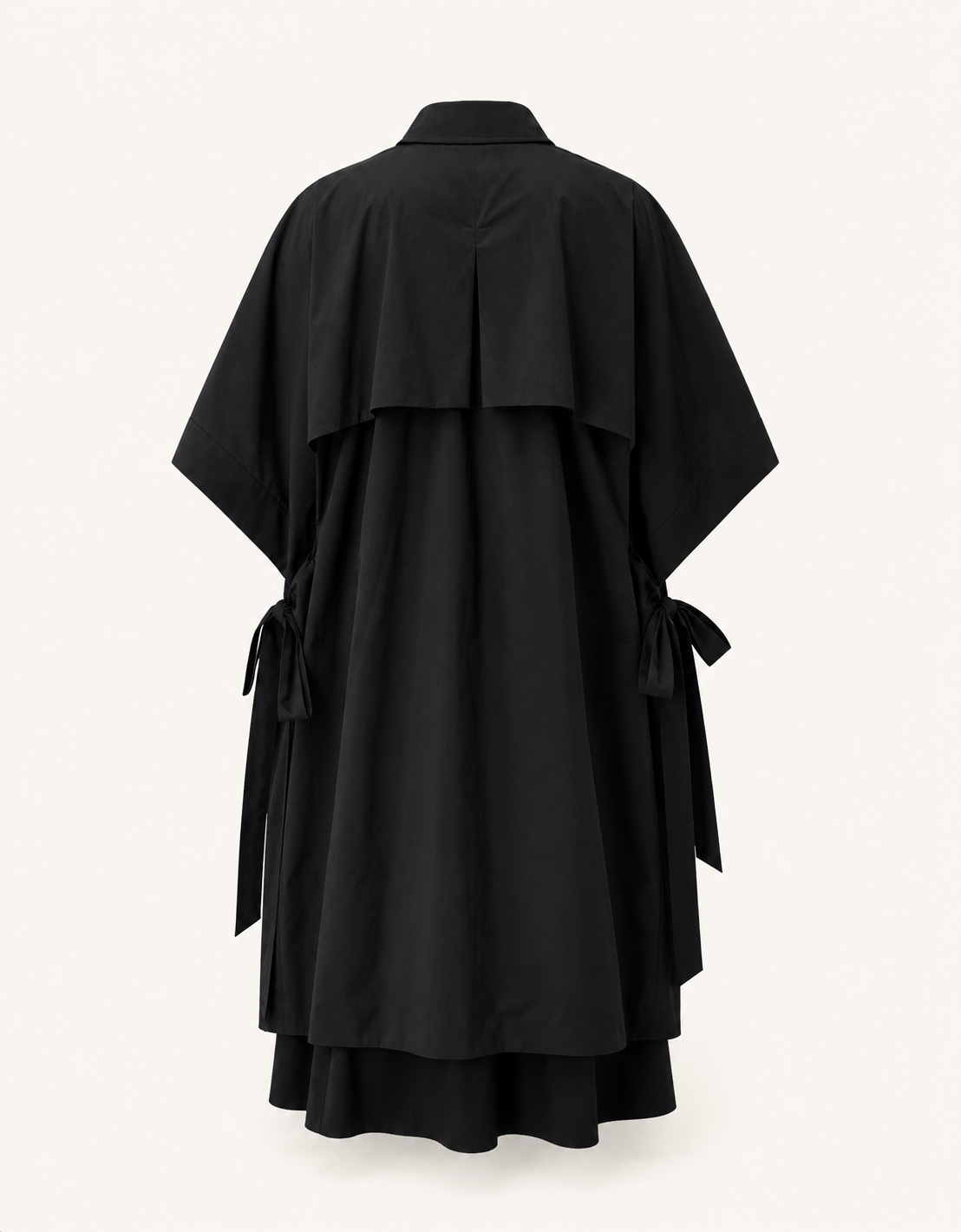 Poncho tejido gabardina