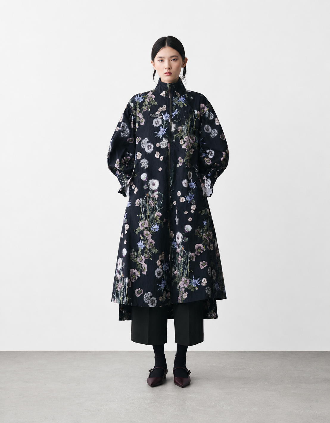 Abrigo raincoat "Wild flowers"