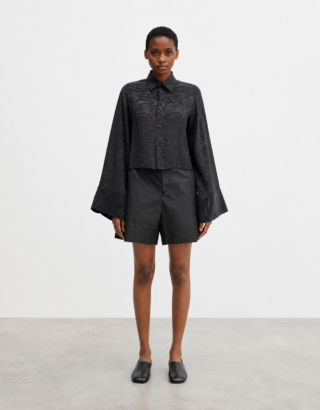 Camisa jaquard amplia - MM6