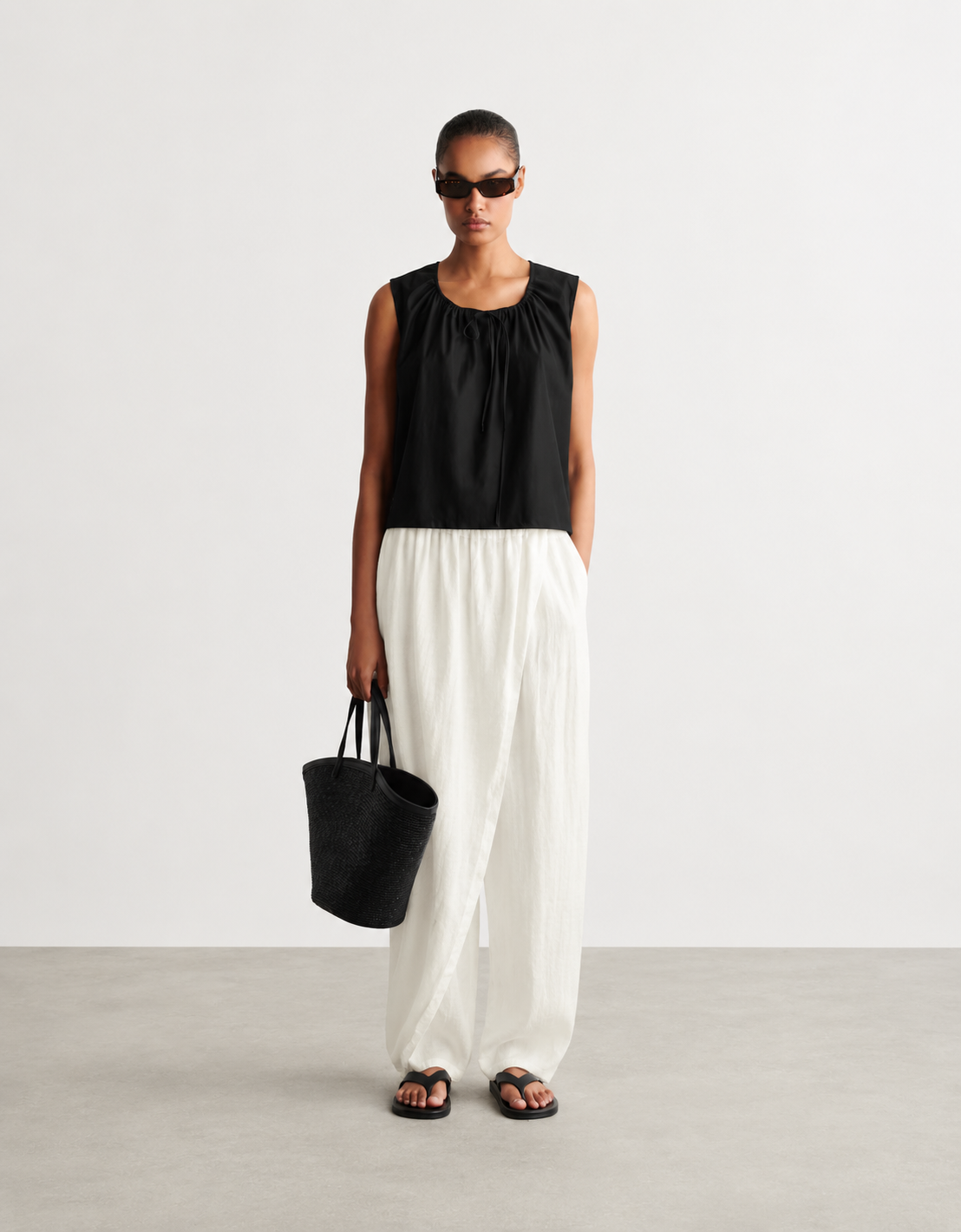 Pantalon tipo pareo