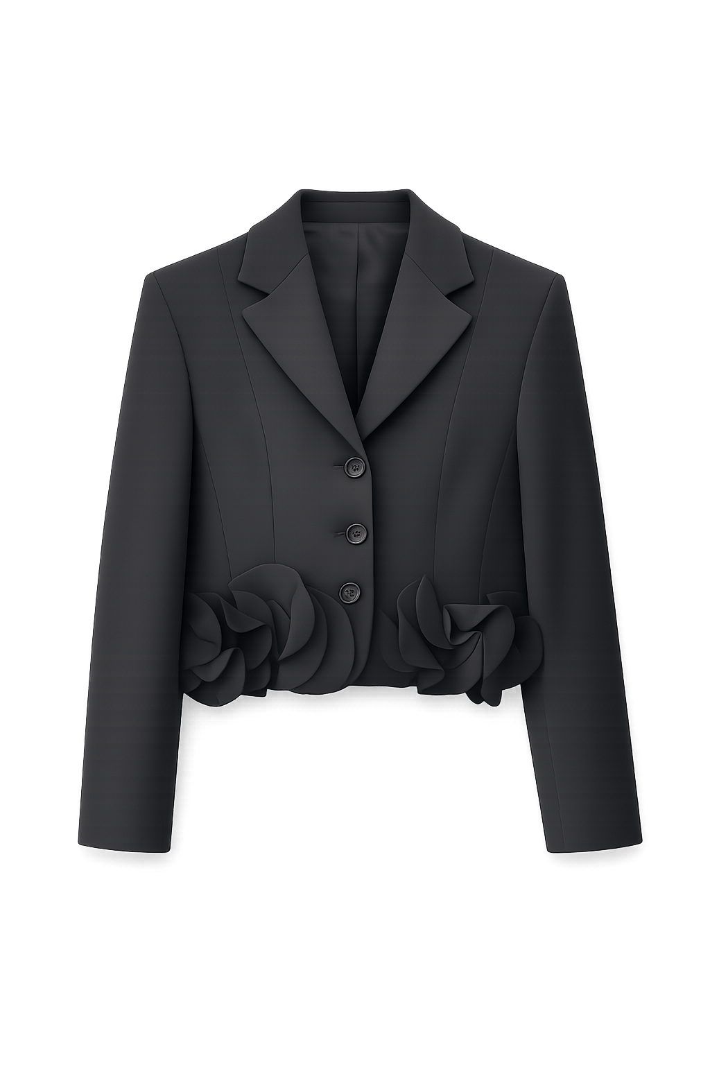 Chaqueta americana “Pétalos”