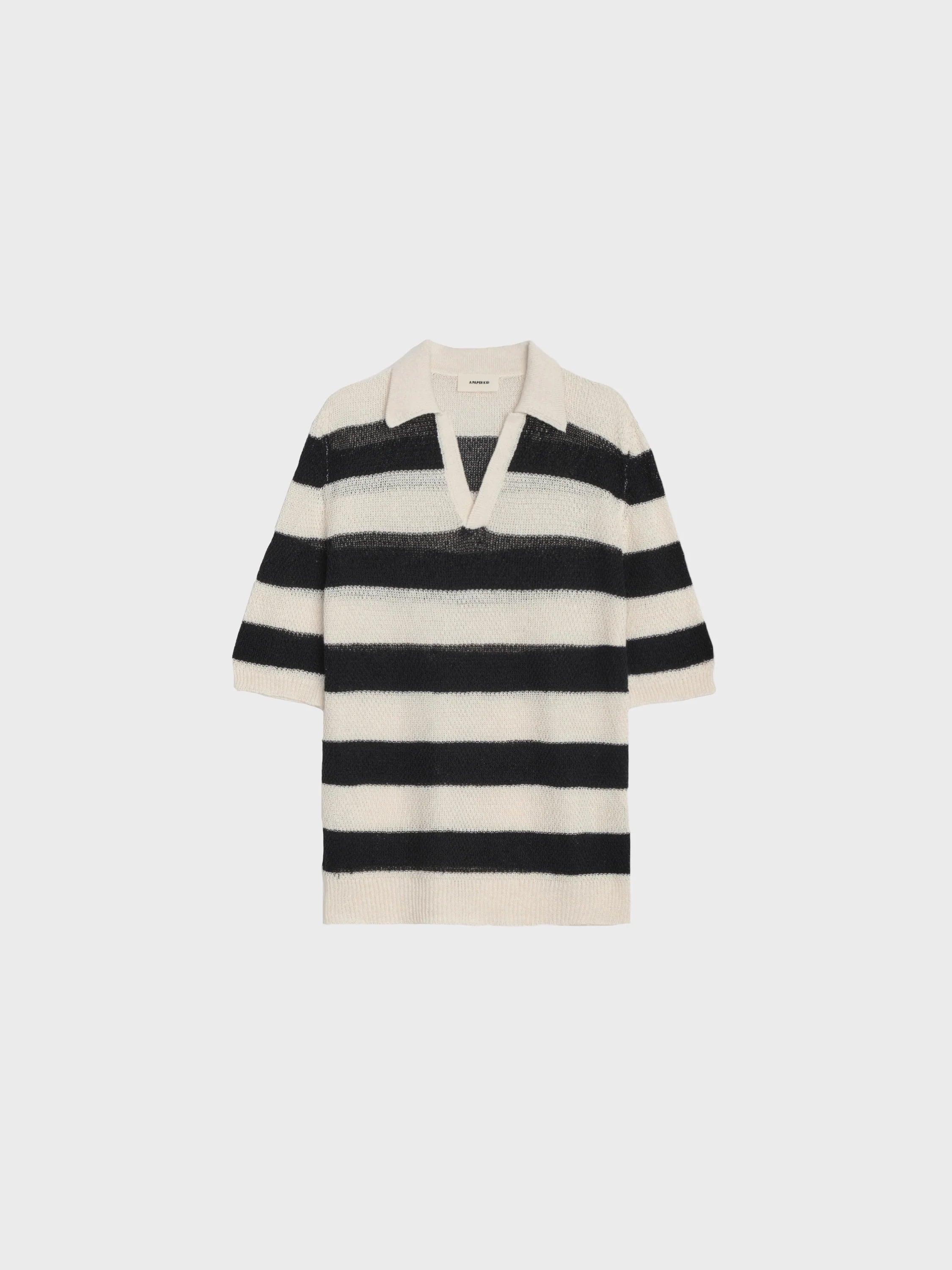 Polo tricot calado "Knitted"
