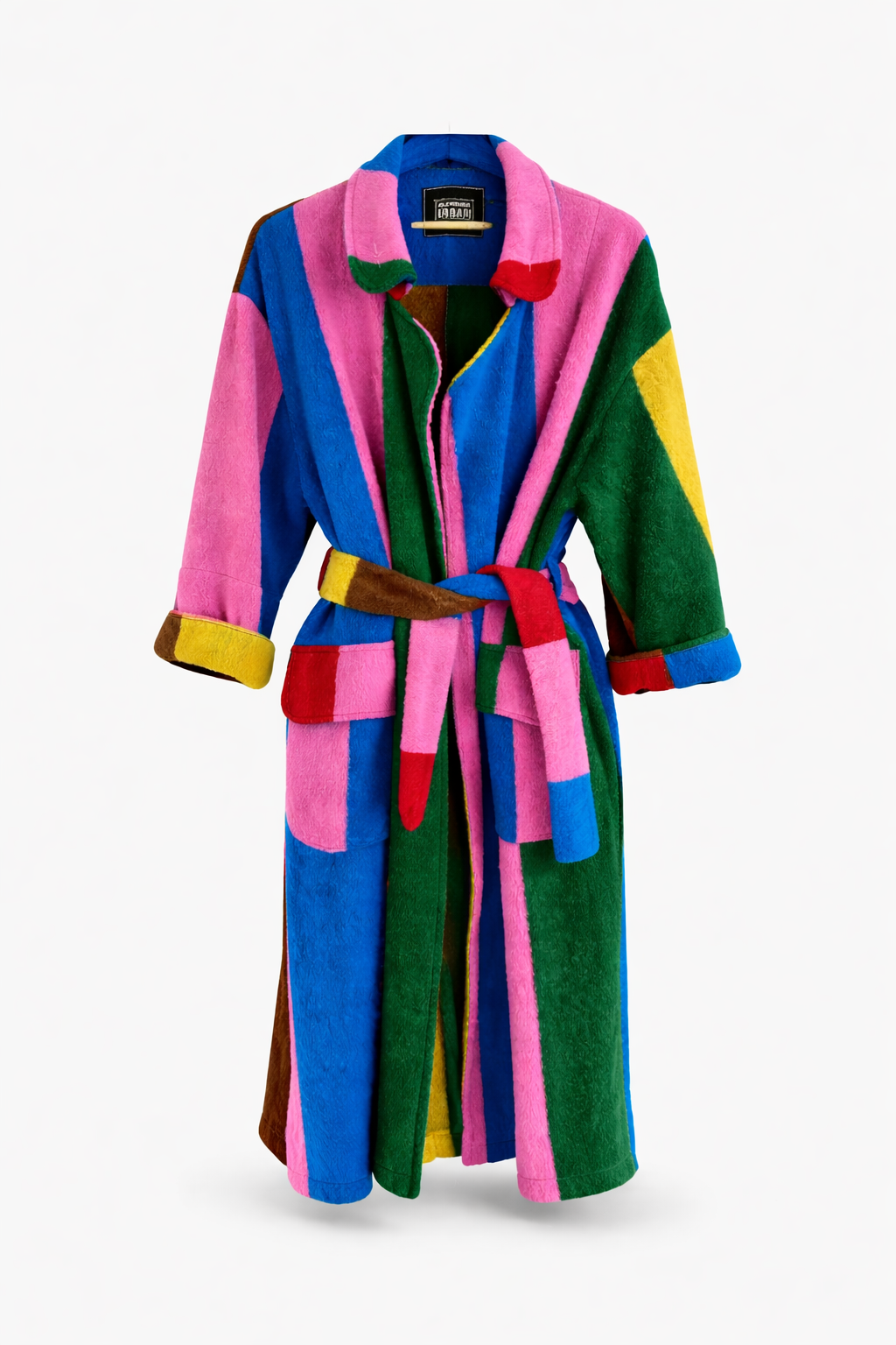 Chaqueta Larga Rayas