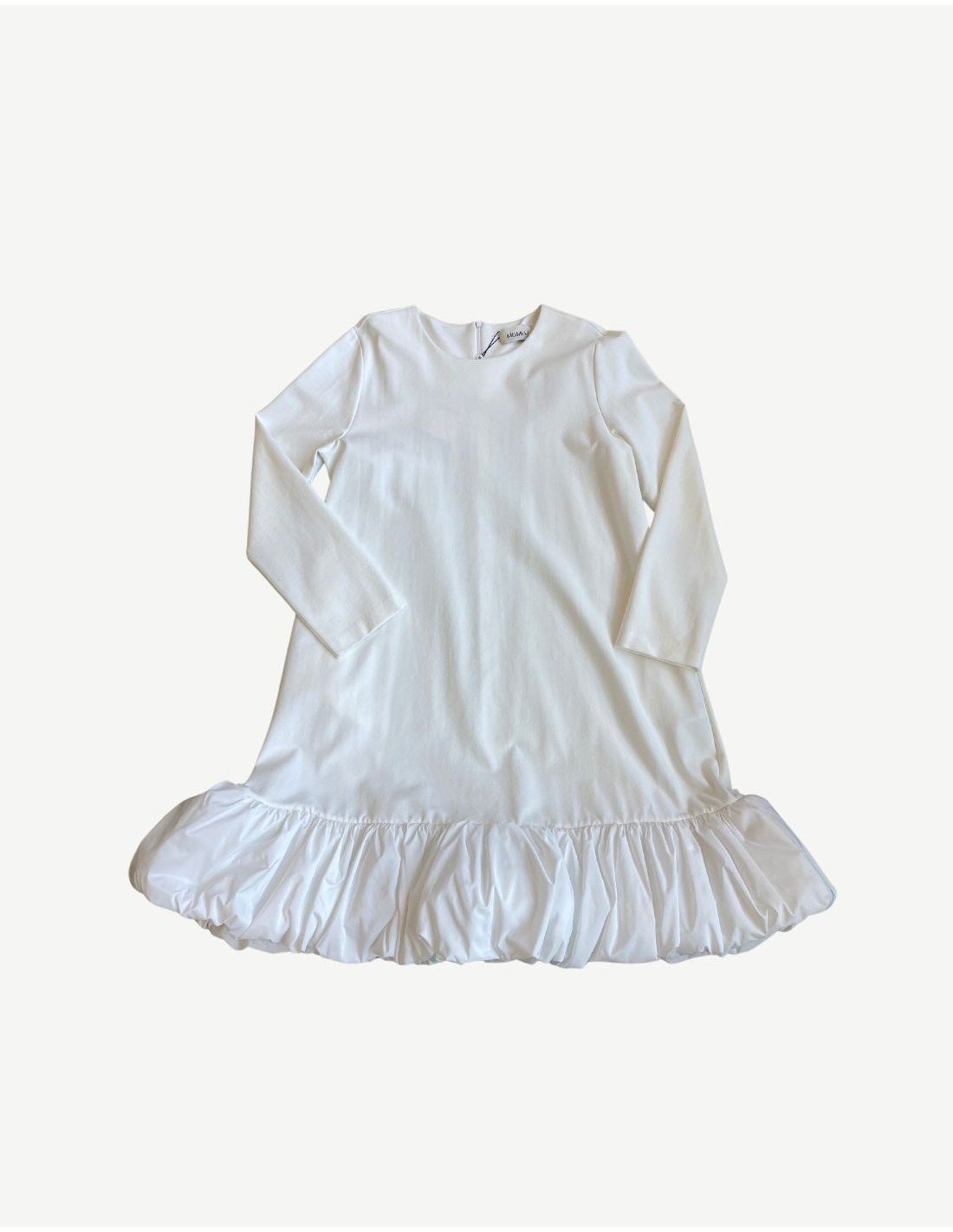 Vestido Volante Blanco