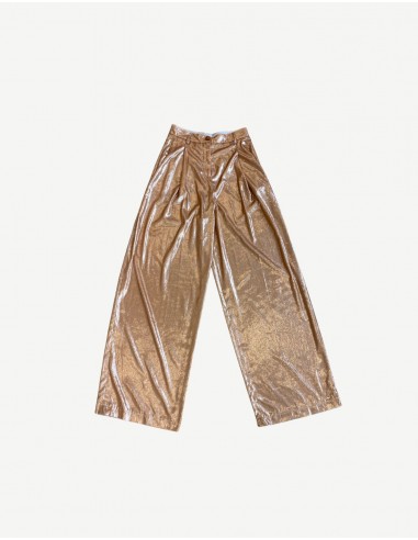 Pantalón brillo gold