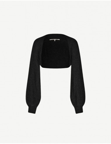 Ymma Knit Bolero Black