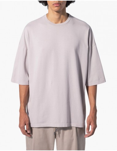 Camiseta "Basic U" algodón oversize