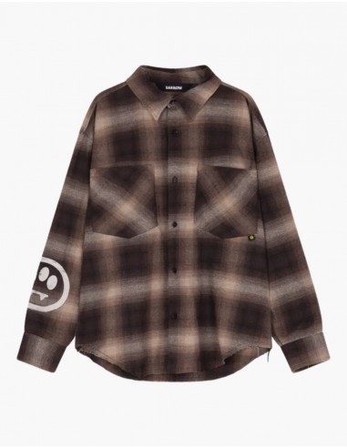 CAMISA FLANNEL MARRON