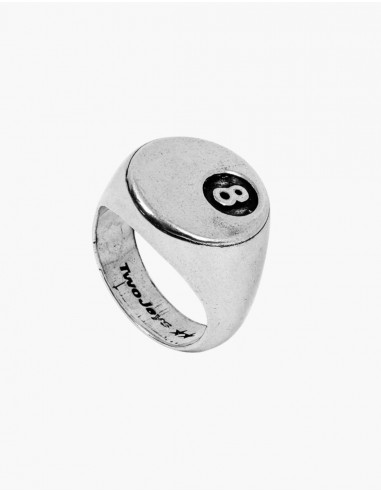 Anillo "8 Ball" - Silver