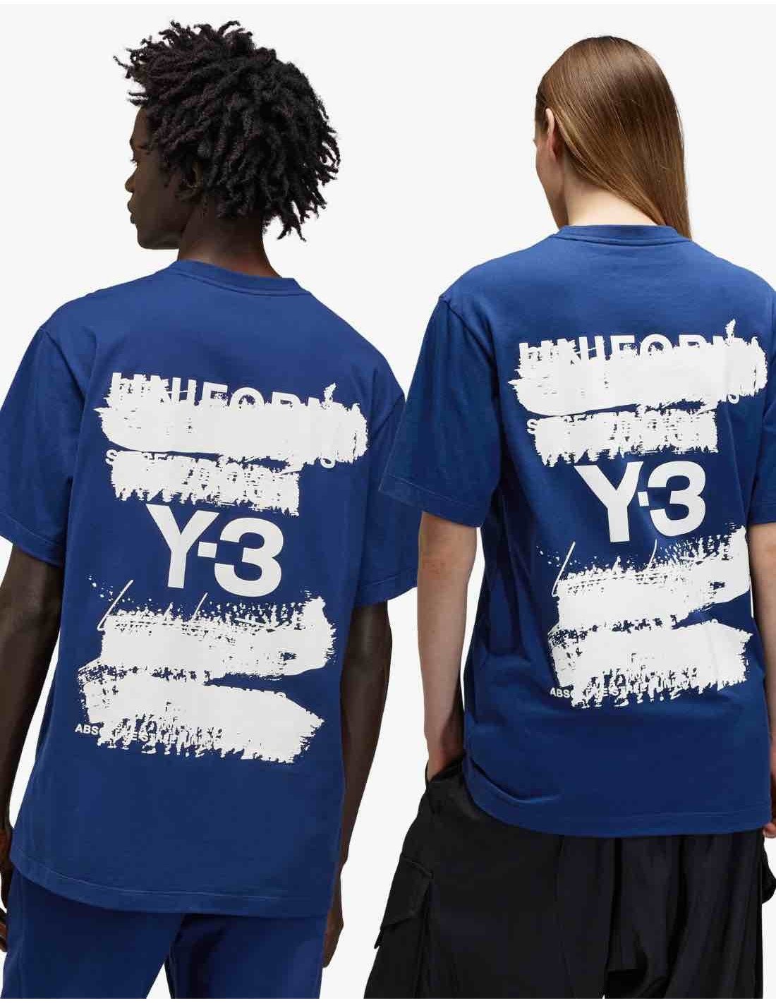 Camiseta back print "Crossed" Y-3