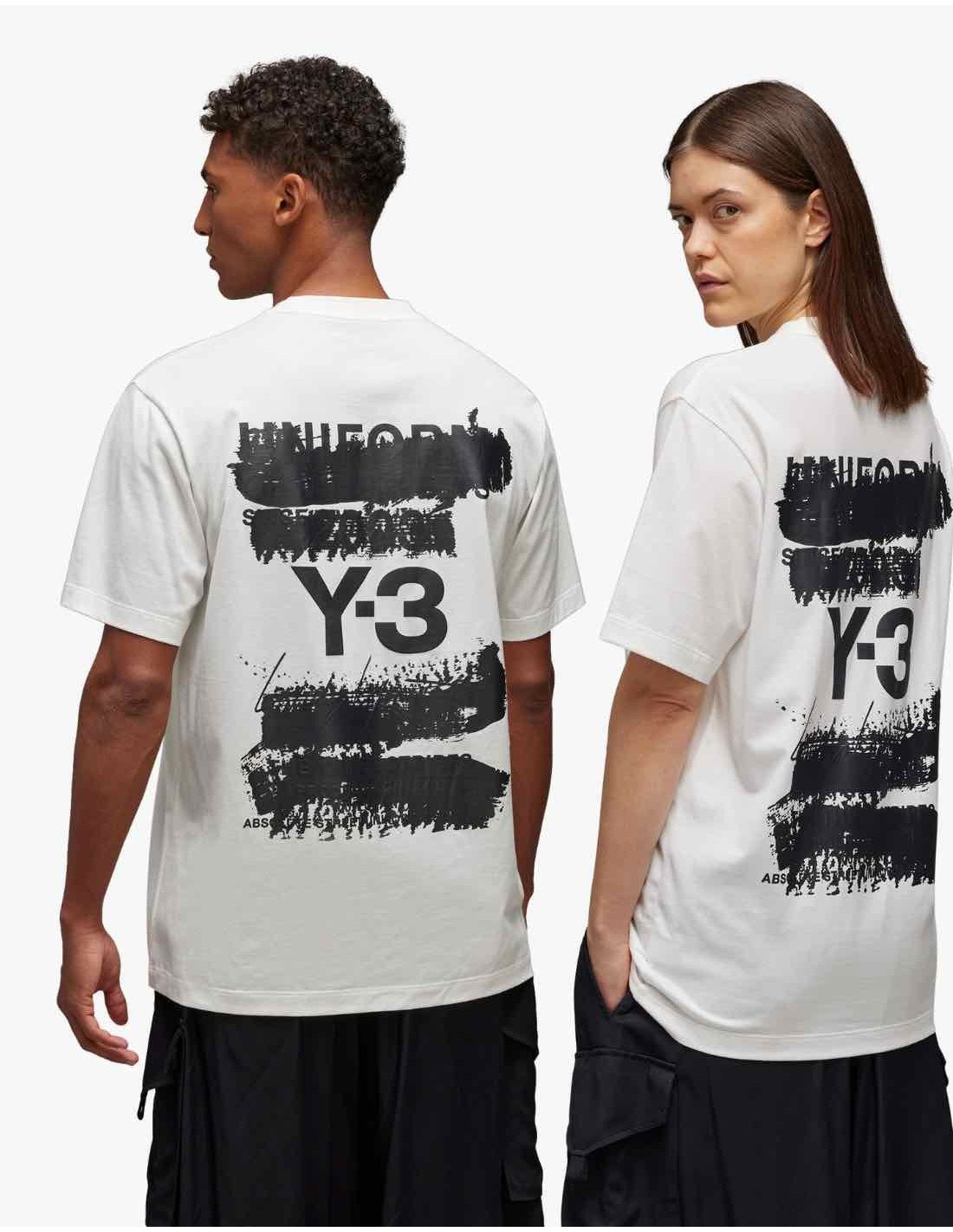 Camiseta back print "Crossed" Y-3