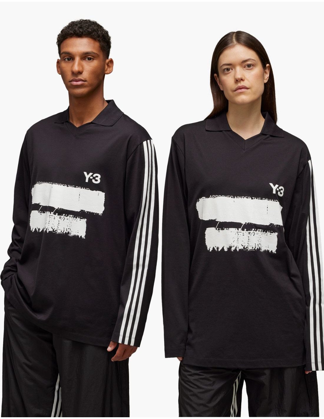 Camiseta print delantero "Crossed" Y-3