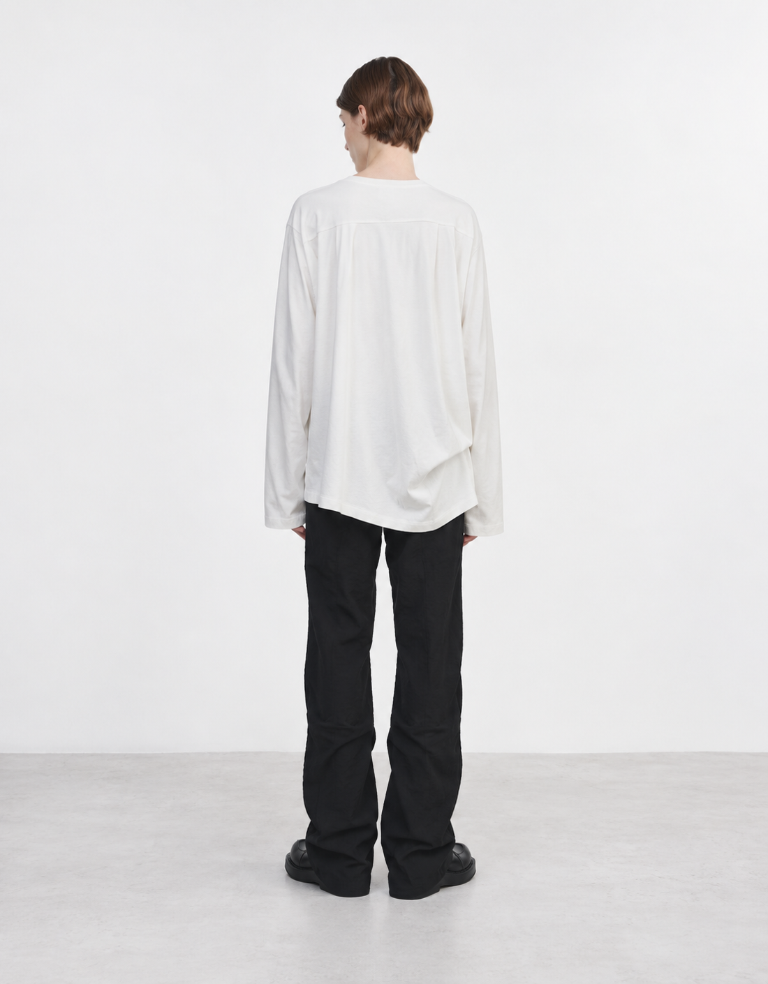 Sudadera algodón "Bias Drape Long Sleeve"