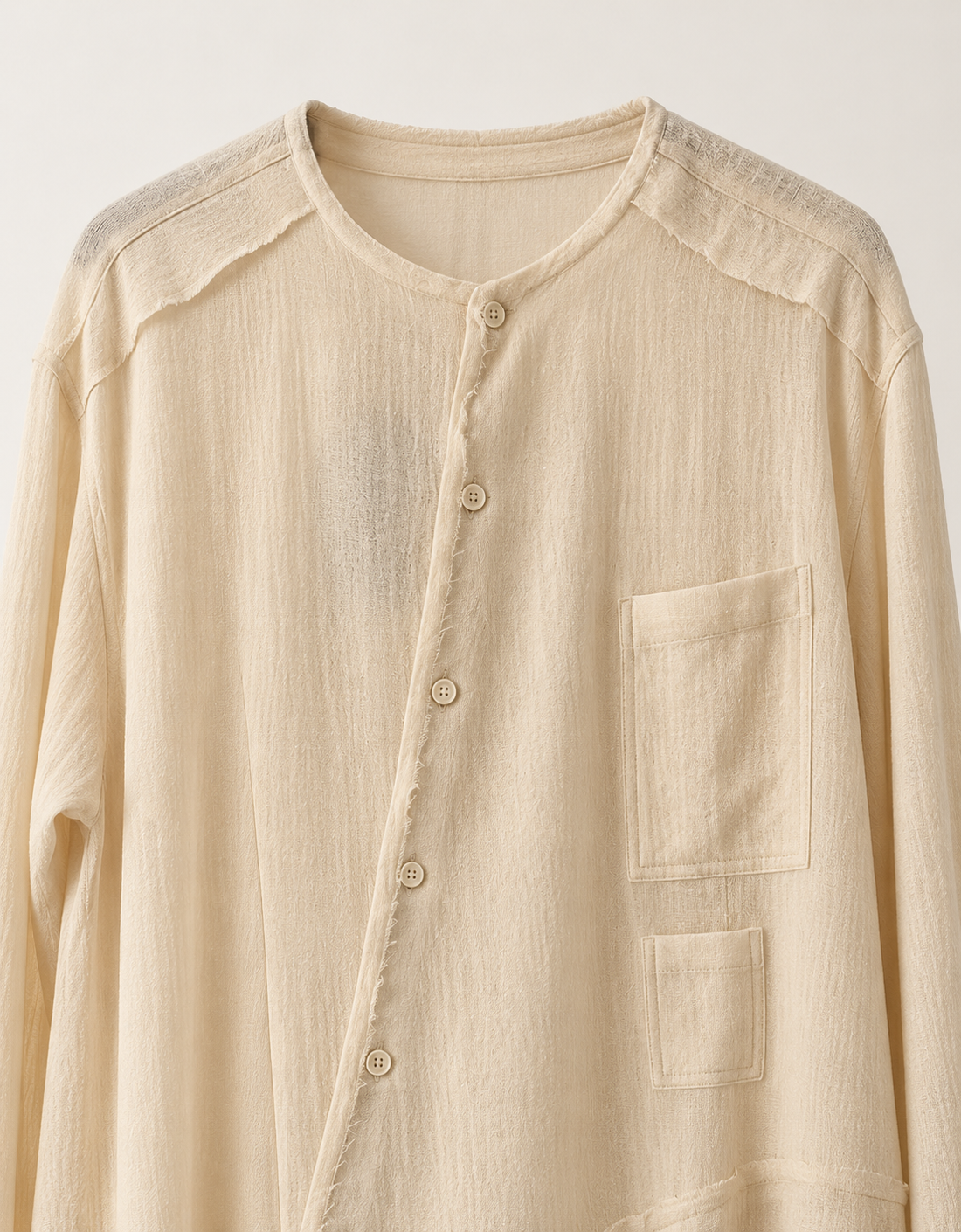 Camisa algodón "Bias Cut Shirt"