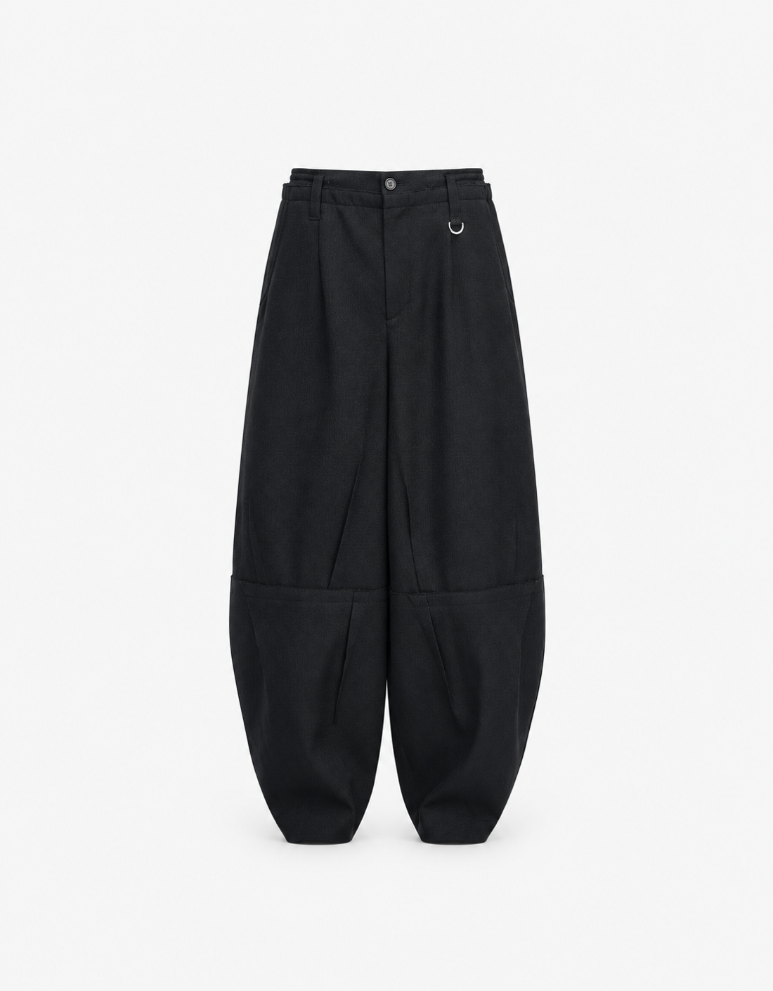 Pantalón mezcla de lana "Dart Balloon Pants"