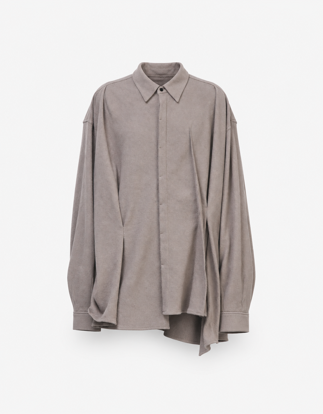 Camisa drapeada "Bias Drape Shirt"
