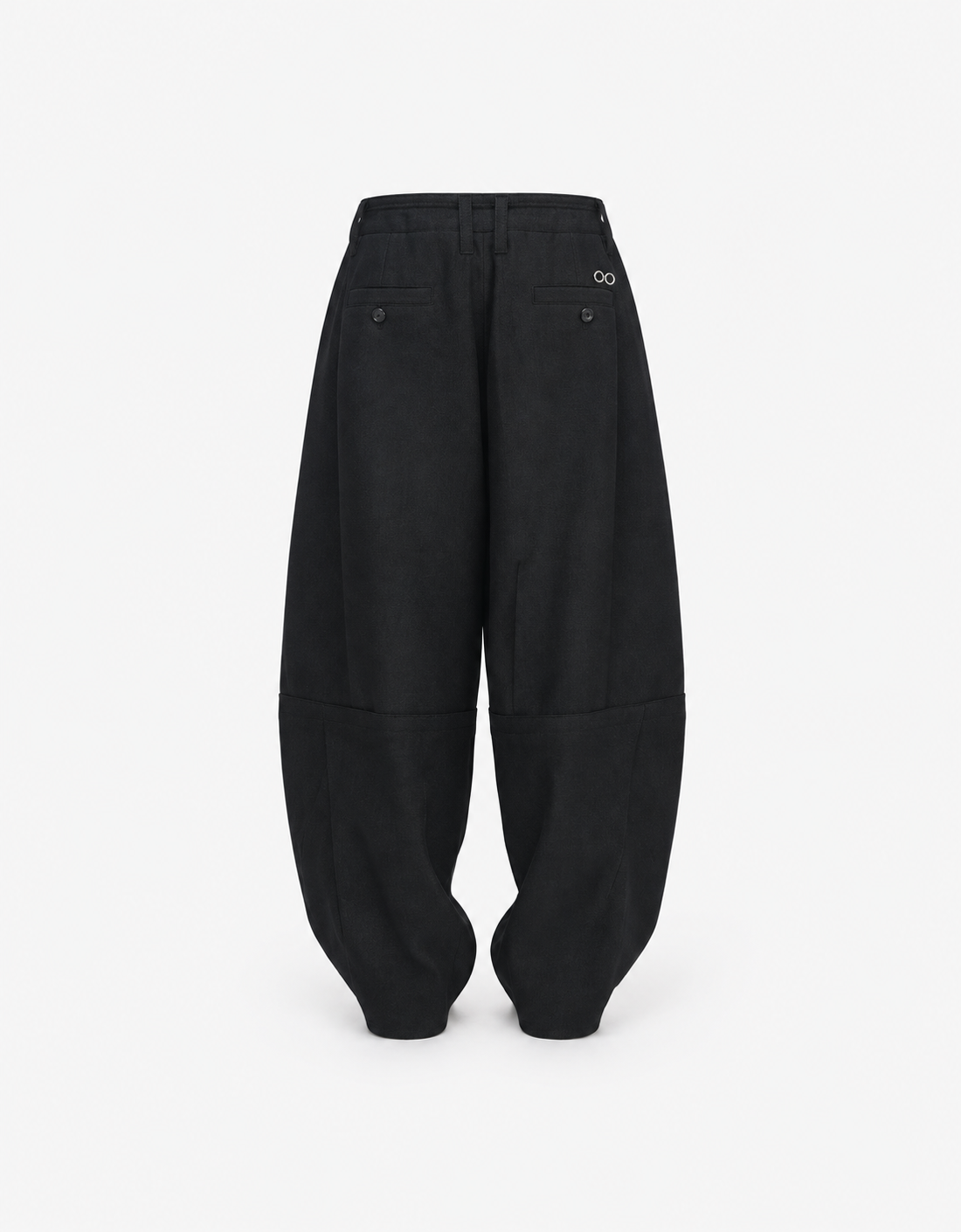 Pantalón mezcla de lana "Dart Balloon Pants"