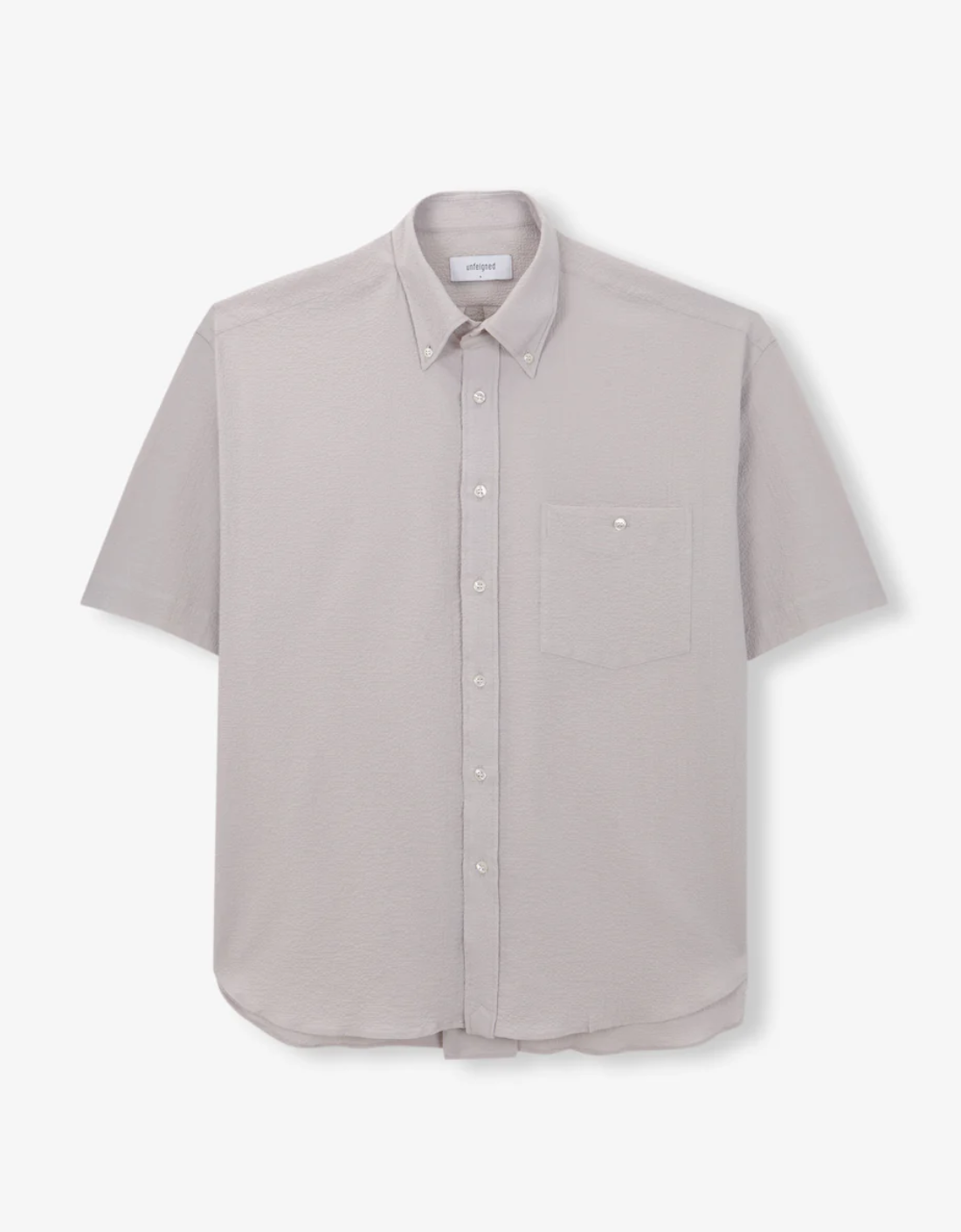 Camisa baggy "Seersucker" – vista 9