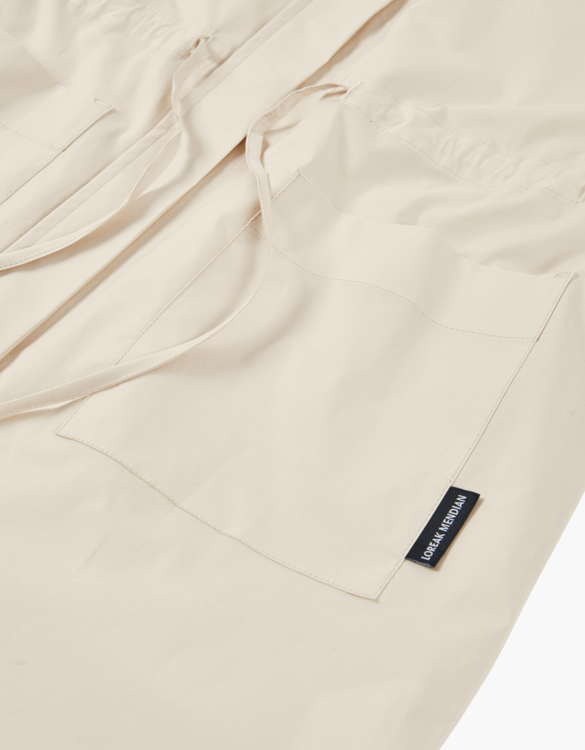 Vestido popelín camisero "Lore" – vista 9