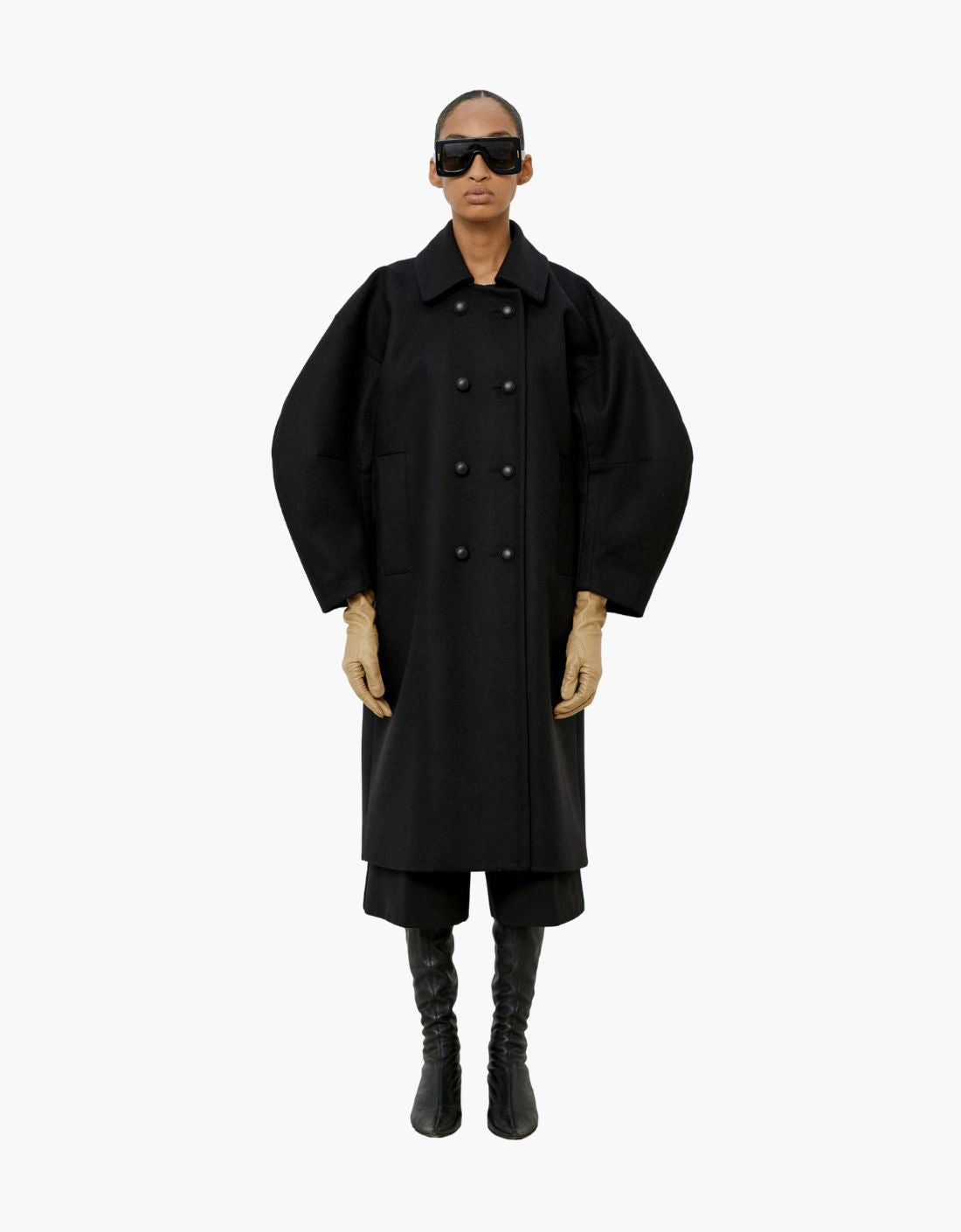 Abrigo lana cruzado "Martingala"