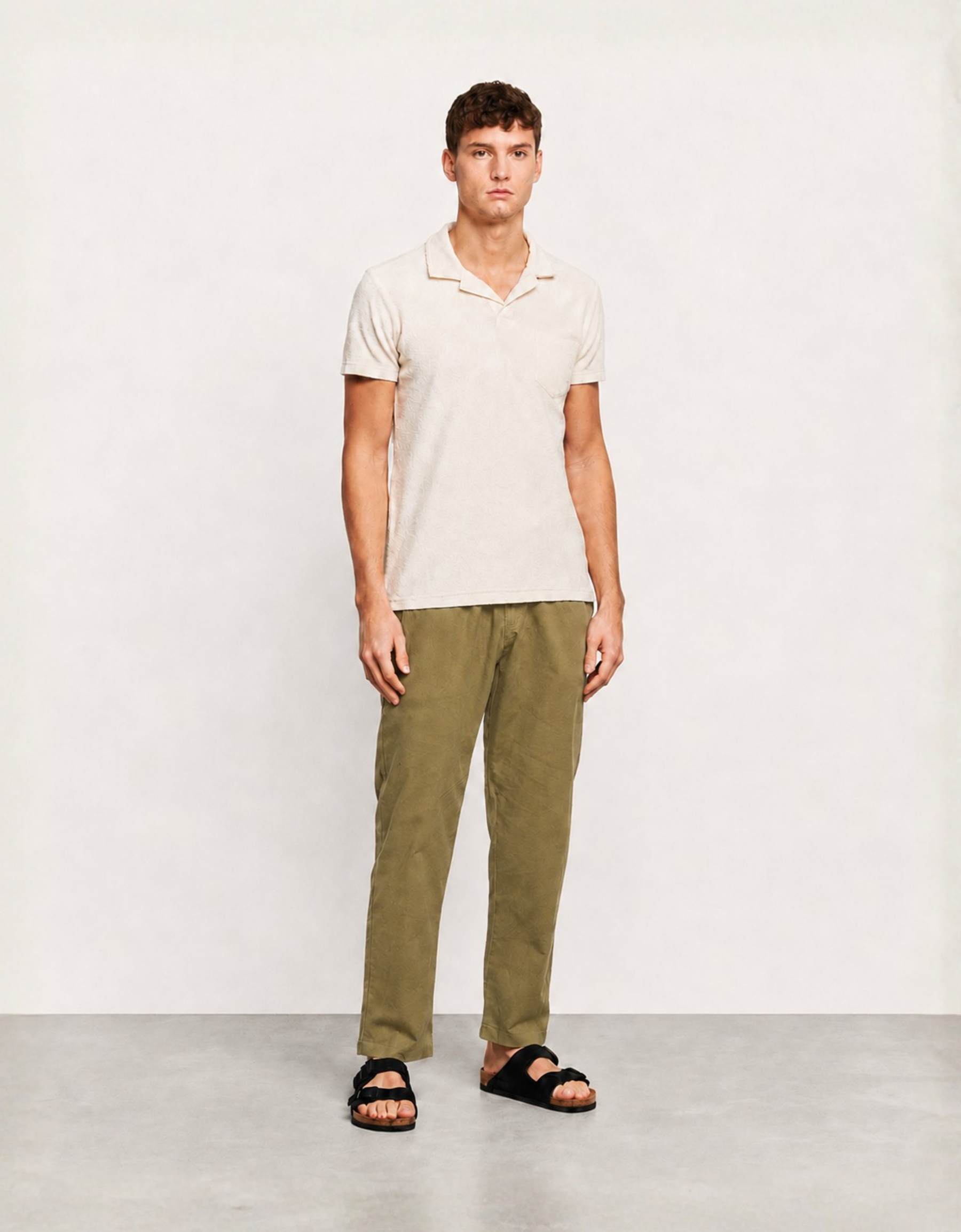 Pantalón Lino Verde