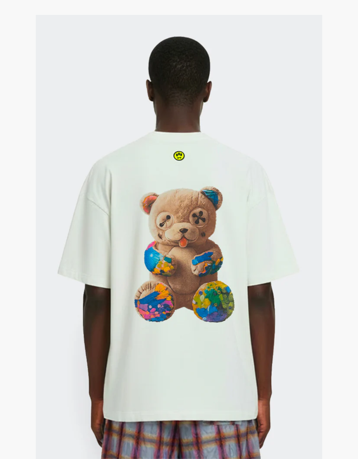 Camiseta con oso pintado "Brush" – vista 11