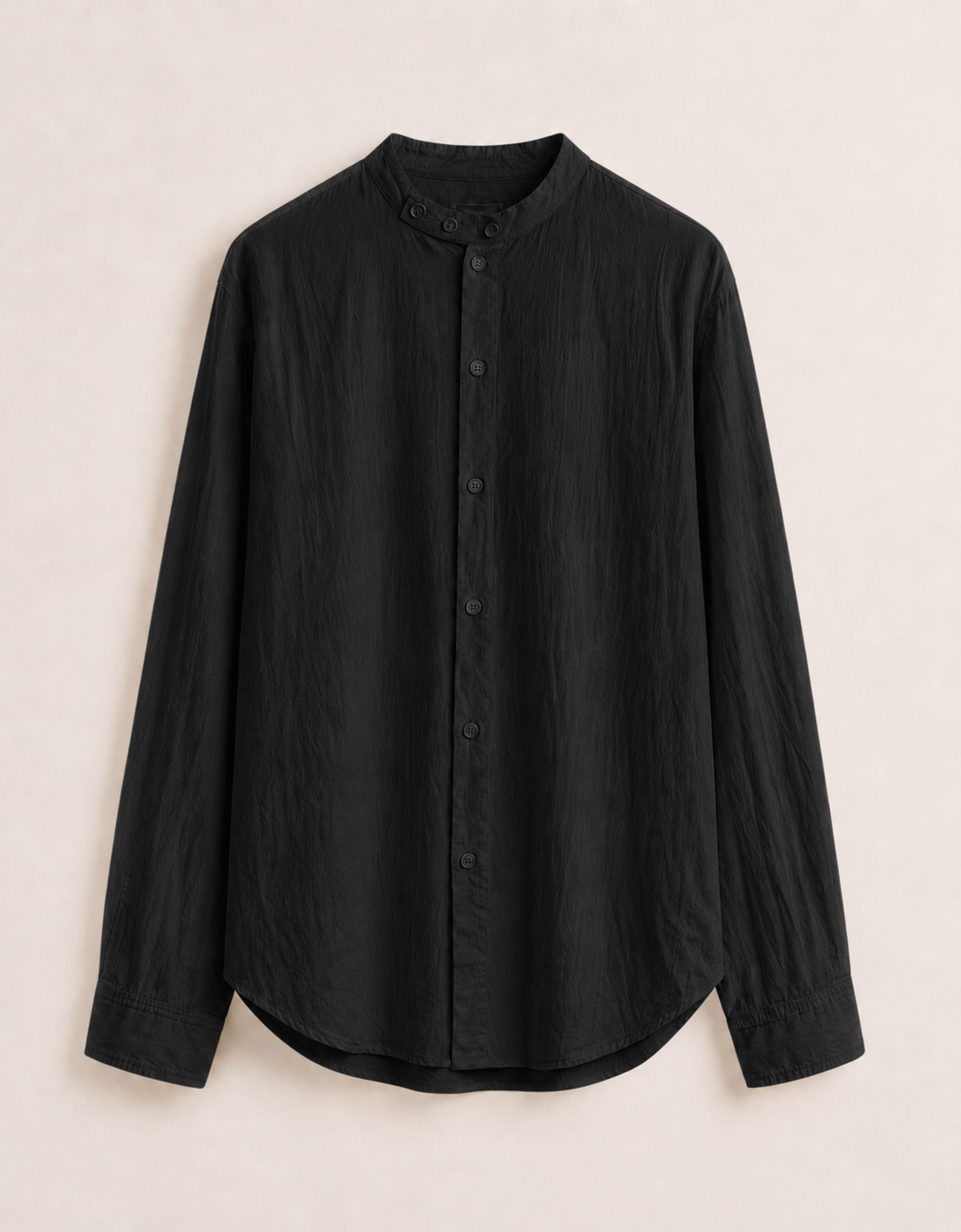 Camisa relaxed fit de tejido texturizado